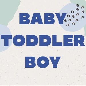 BABY + TODDLER BOY 🏷
